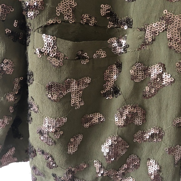 LUCKY BRAND SEQUINED BLAZER - Picture 8 of 10